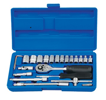 25 PCS Socket Set (1/4")