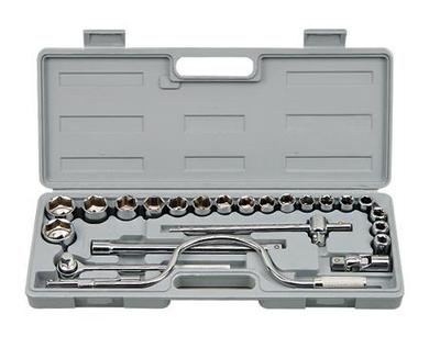 25 PCS Socket Set (1/2")