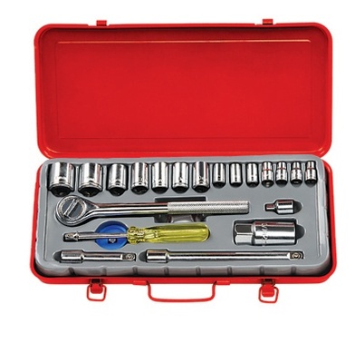 21 PCS Socket Set (1/4"&3/8")