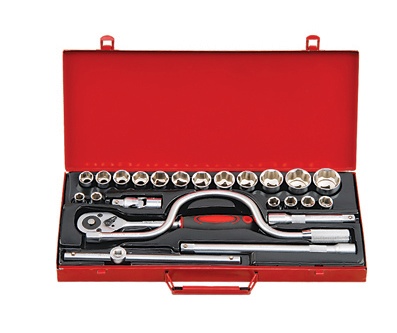 25 PCS Socket Set (1/2")