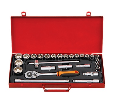 27 PCS Socket Set (1/2")