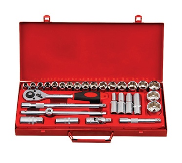 30 PCS Socket Set (1/2")