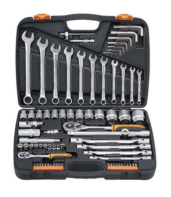 77 PCS Socket Set (1/4"& 1/2")