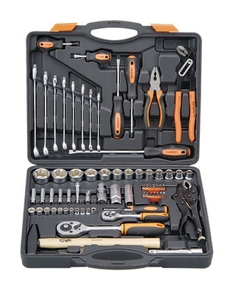 72 PCS Socket Set (1/4"& 1/2")