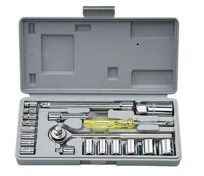 21 PCS Socket Set (1/4"&3/8")