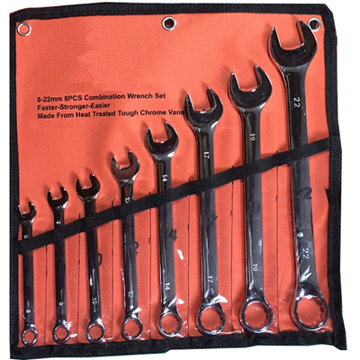 8pcs combination spanner