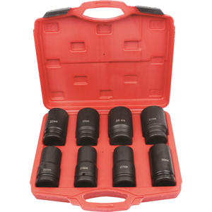 1/2" 8pcs impact sockets