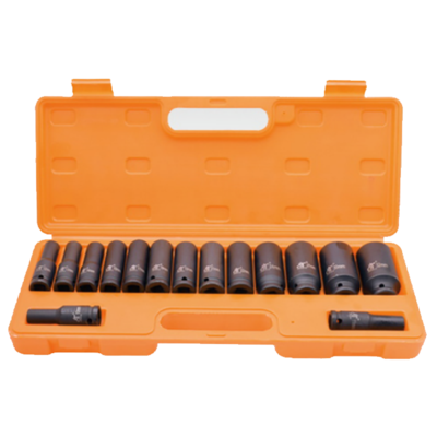 1/2" DR 15pcs impact sockets