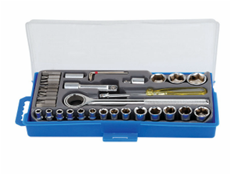 36 PCS Socket Set (1/4"&3/8")