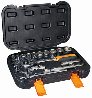 19 PCS Socket Set (3/8")