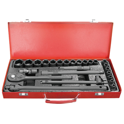 1/2" DR 26pcs air impact sockets