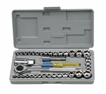 40 PCS Socket Set (1/4"&3/8")
