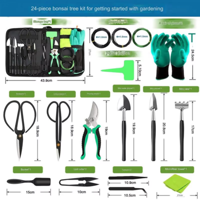 24 PCS Garden Tools Set