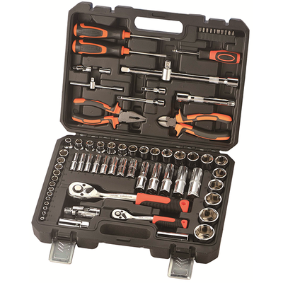 73 PCS Socket Set (1/4",1/2")