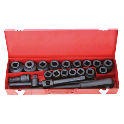 3/4" DR 21pcs impact sockets