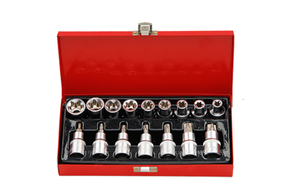 16 PCS Socket Set (1/2")