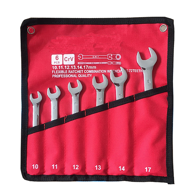 6pcs combination spanner