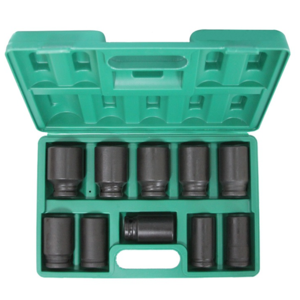 1" 10pcs impact sockets