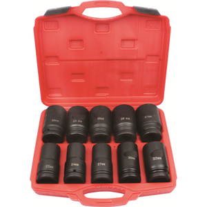 1" 10pcs impact sockets